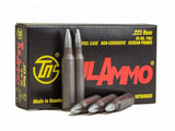 TULA 223 REM 55 GR FMJ STEEL CASE 1000 ROUNDS